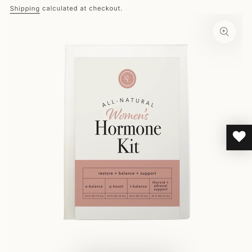 All-Natural Women's Hormone Kit